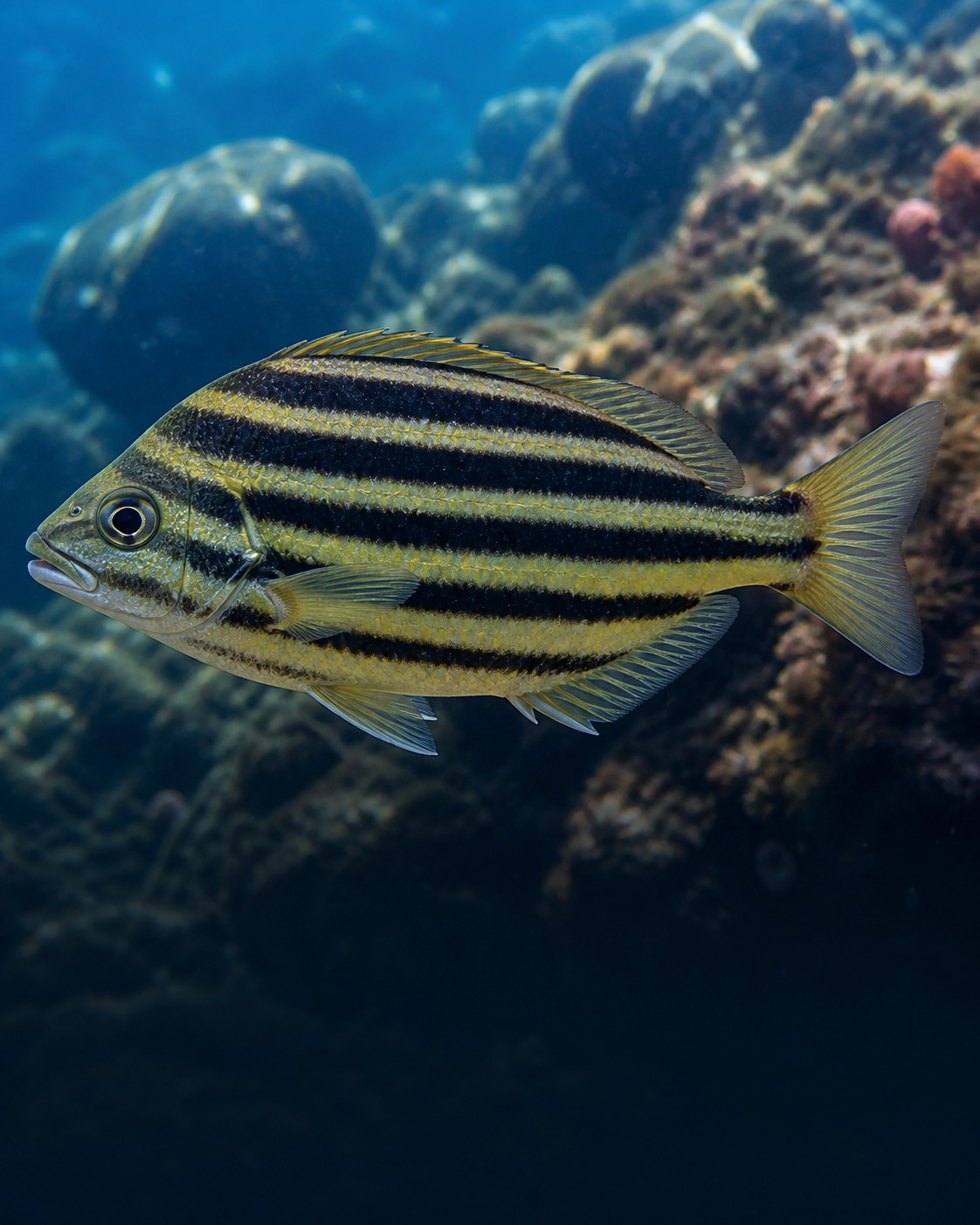 Mojarra Rayada